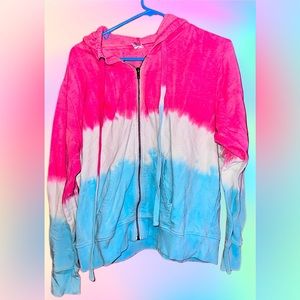 Multicolor Zip-Up Jacket